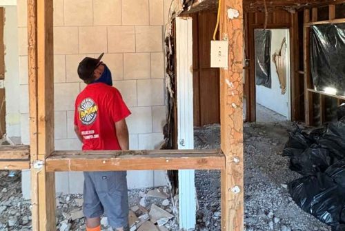 Light demolition by Corona Junk Removal in Corona, California, including debris hauling and site cleanup for a residential property.